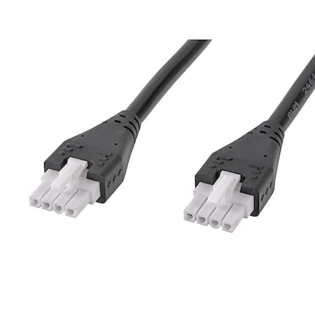 Molex 4 Ckt Overmolded Minifit Jr Cable 2M 2153300420